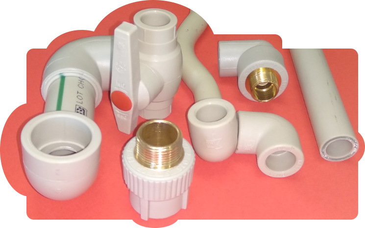 Zdjęcie instalacji CO z polipropylenu